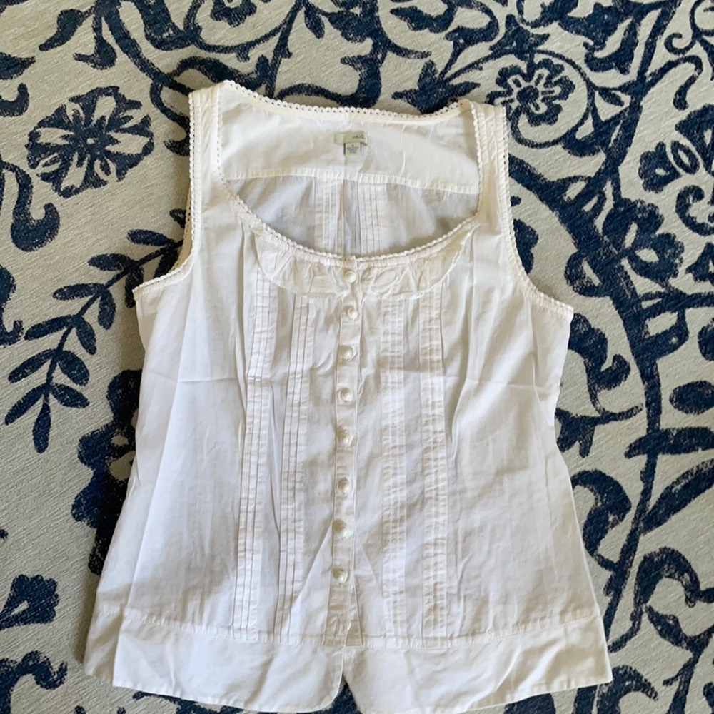 Anthropologie Odille button top 8